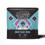 DomeWrecker Delta-9 THCP Vegan Gummies 500mg 1pc Sour Blue Razz