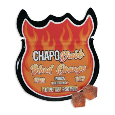 chapo diablo blend gummies 10pc blood orange