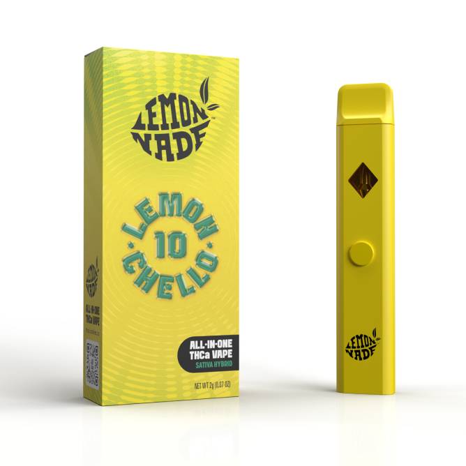 cookies lemonade all in one disposable vape 2g lemonchello