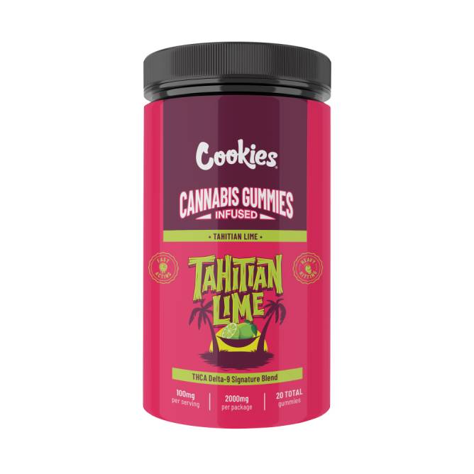 Cookies Cannabis Infused Gummies 2500mg 25pc Tahitian Lime