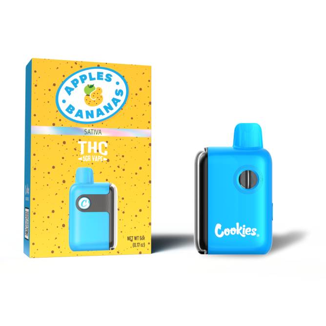 Cookies THCa Disposable Vape 5g Apples and Bananas