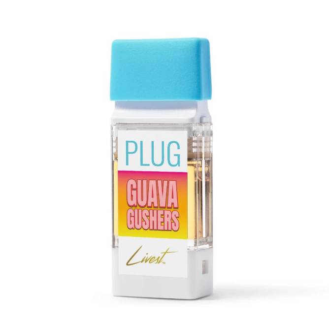 plugplay livest pod 1g guava gushers pod