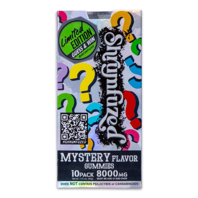 Shrumfuzed Nootropic Trippy Psychedelic Mushroom Gummies 10pcMystery