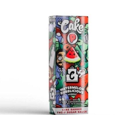 Cake P Disposable Vape 7g - Watermelon Bubblicious