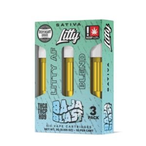 Litty AF Blend THCa Vape Cartridge 3g