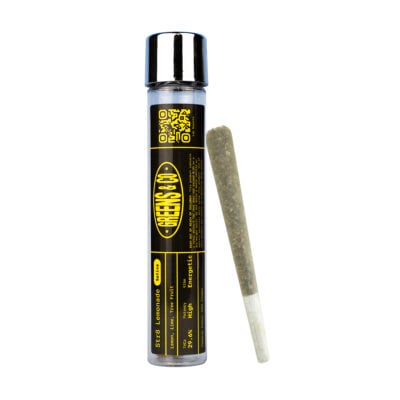 Str8 Lemonade THCa Pre Roll Tube