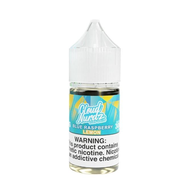 Cloud Nurdz Iced Salt 50mg (30mL) - Blue Raspberry Lemon