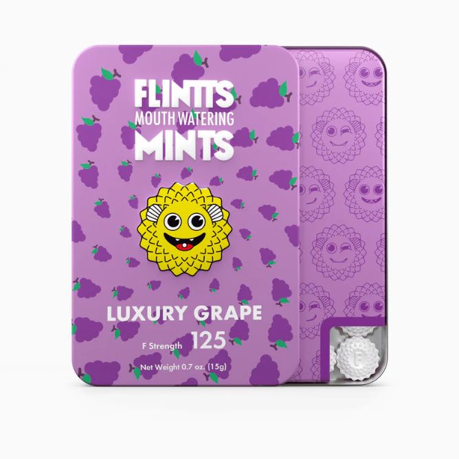 Flintts Mints 12pc Luxury Grape (125)
