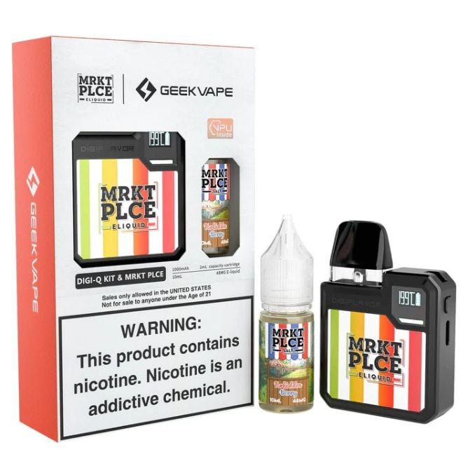 Geekvape Digi Q Kit x MRKTPLCE 10mL 48mg - Forbidden Berry