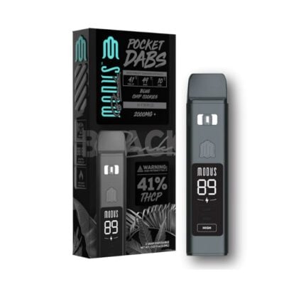 Modus Black Pocket Dabs Disposable Vape 2g - Blue Chip Cookies