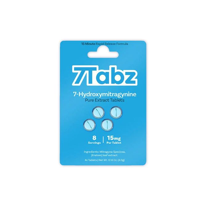 7 Tabz Pseudo Tablets 15mg 4pc Blister