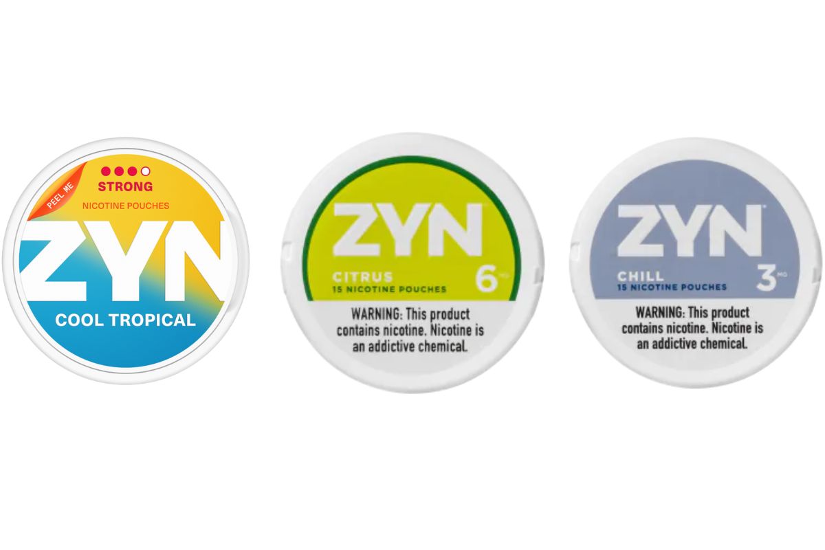 Fruit flavors of zyn nicotine brand