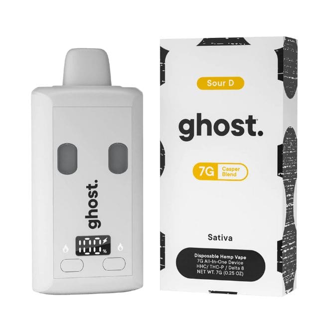 Ghost Casper Blend Disposable Vape 7g Sour D