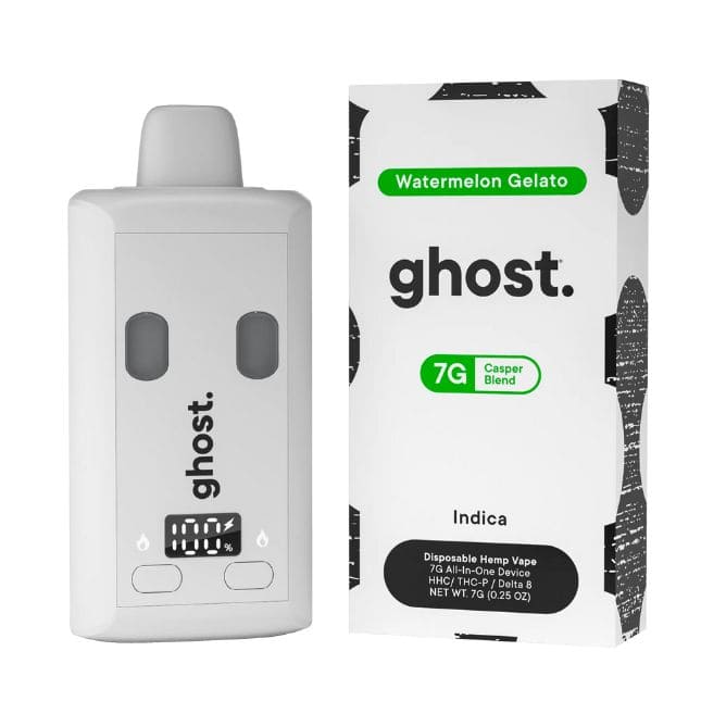 Ghost Casper Blend Disposable Vape 7g Watermelon Gelato