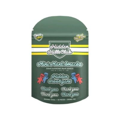 Hidden Hills Mini Mart Smackz Diamond Resin Edibles 3000mg 10pc Hidden Hooligans