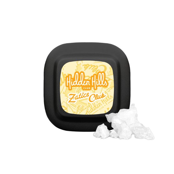 Hidden Hills Zatics Club Cryo Infused Badder Concentrates 2.5g Lemon Glue 4