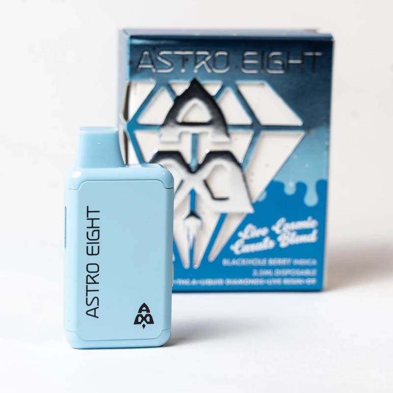 Astro Eight Live Cosmic Carats Blend Disposable Vapes 3.5g Blackhole Berry