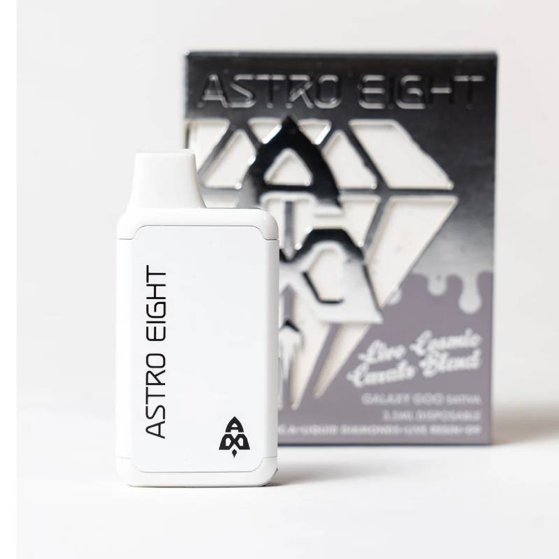 Astro Eight Live Cosmic Carats Blend Disposable Vapes 3.5g Galaxy Goo