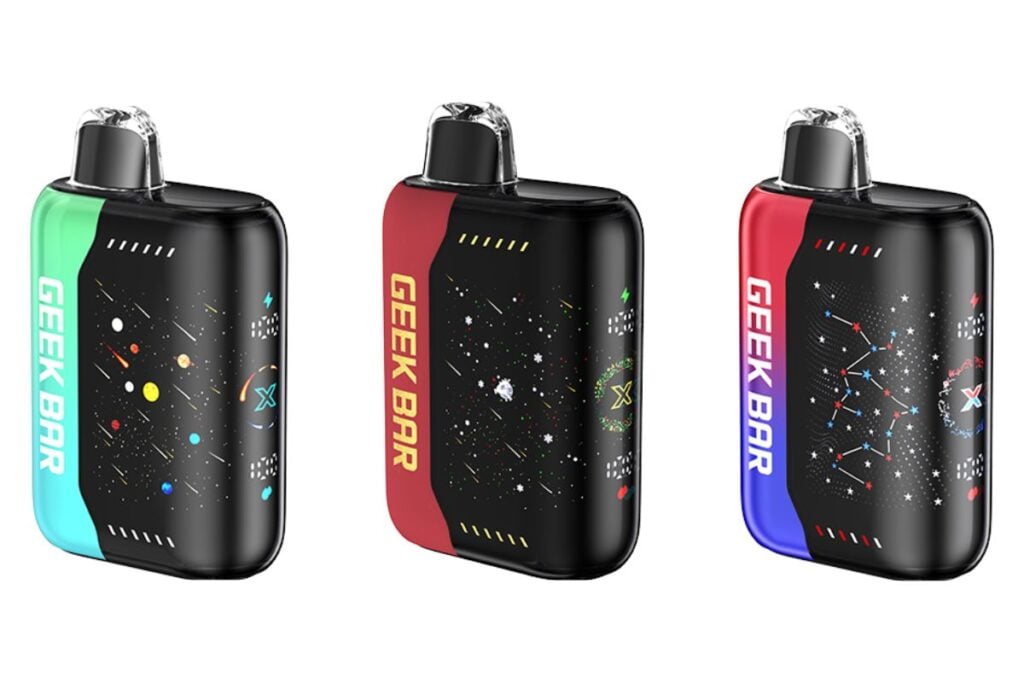 A collection of special edition geek bar pulse x flavors