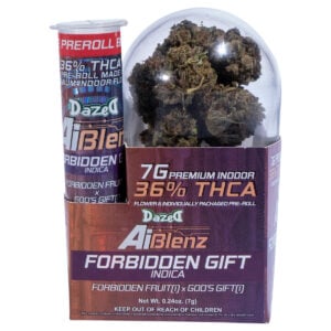 Dazed AI Blenz Premium Indoor THCa Flower 7g + .75g Pre-Roll