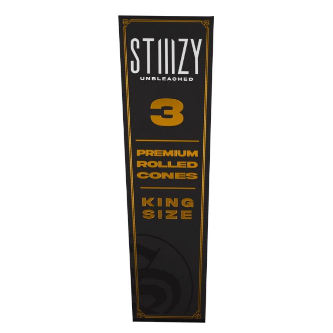 STIIIZY King Size Paper Cones Unbleached