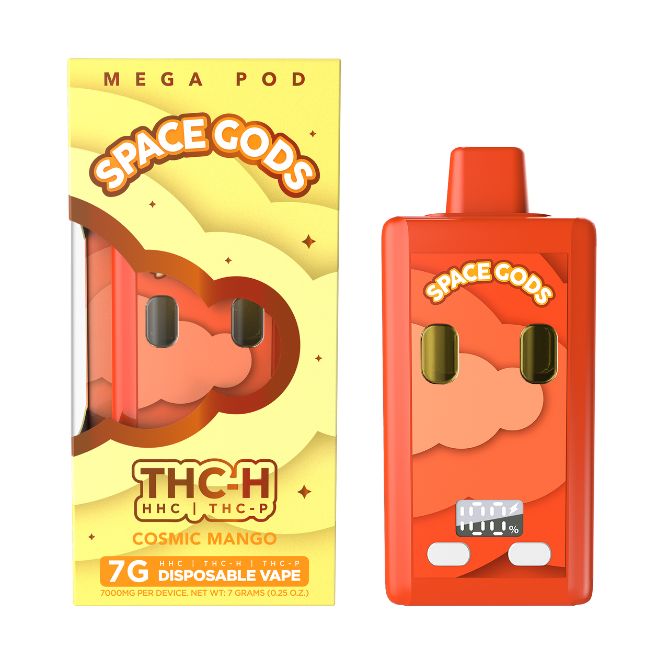 Space Gods Mega Pod Disposable 7g Cosmic Mango