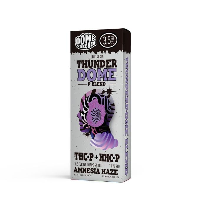 DomeWrecker Thunderdome Disposable 3.5g Amnesia Haze (Hybrid)