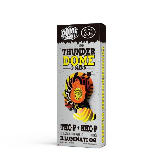 DomeWrecker Thunderdome Disposable 3.5g Illuminati OG (Indica)