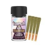 Torch Lil Flames VVS Diamonds 1g 4pc Blockberry