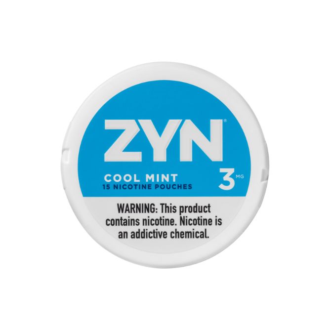 ZYN Nicotine Pouches 3mg Cool Mint