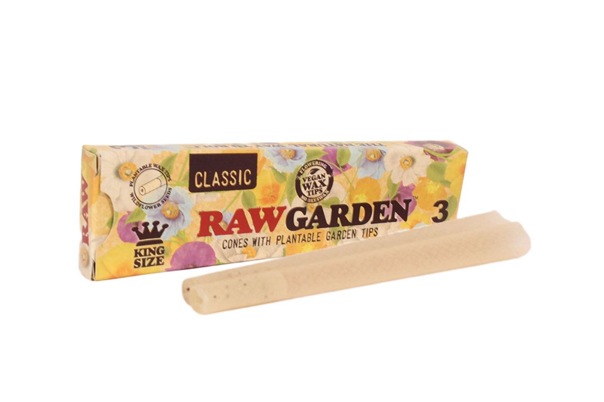 A King size RAW cones shown in the image