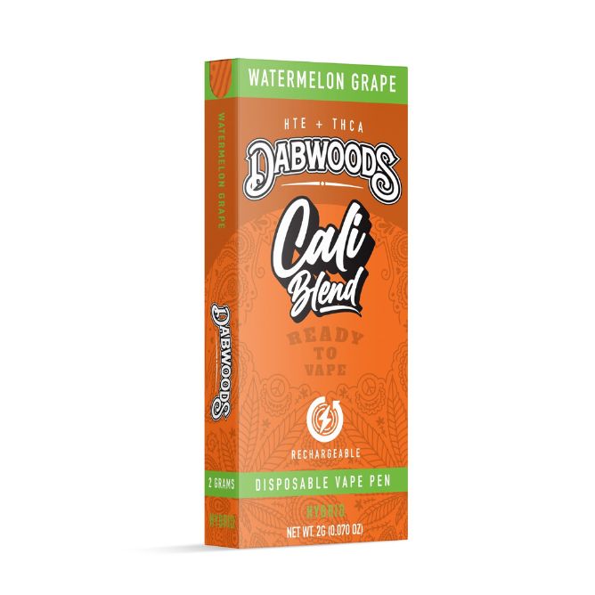 Dabwoods THCa Disposable Vape 2g Watermelon Grape (Hybrid)