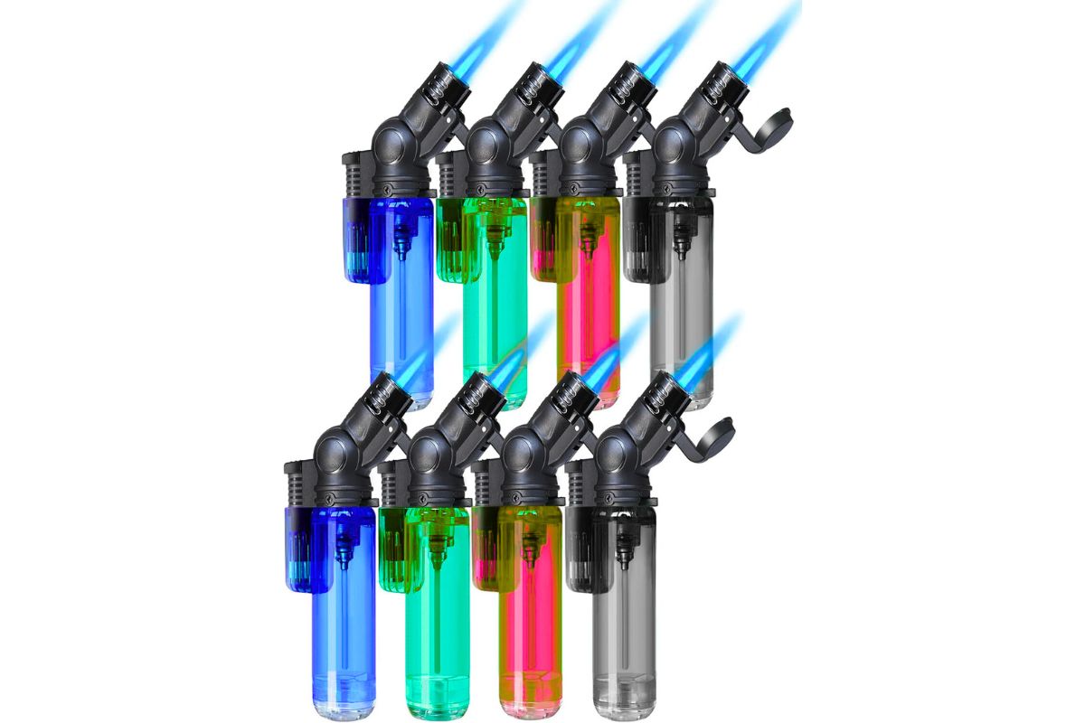 Different colored Zoocura torches