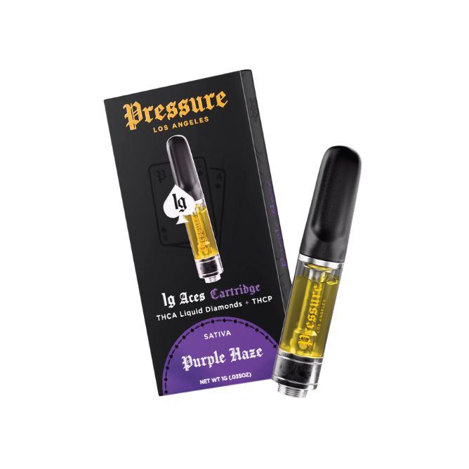 Pressure LA Aces Cartridge 1g Purple Haze
