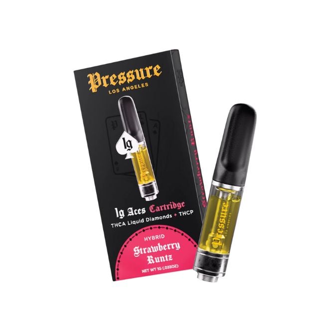 Pressure LA Aces Cartridge 1g Strawberry Runtz