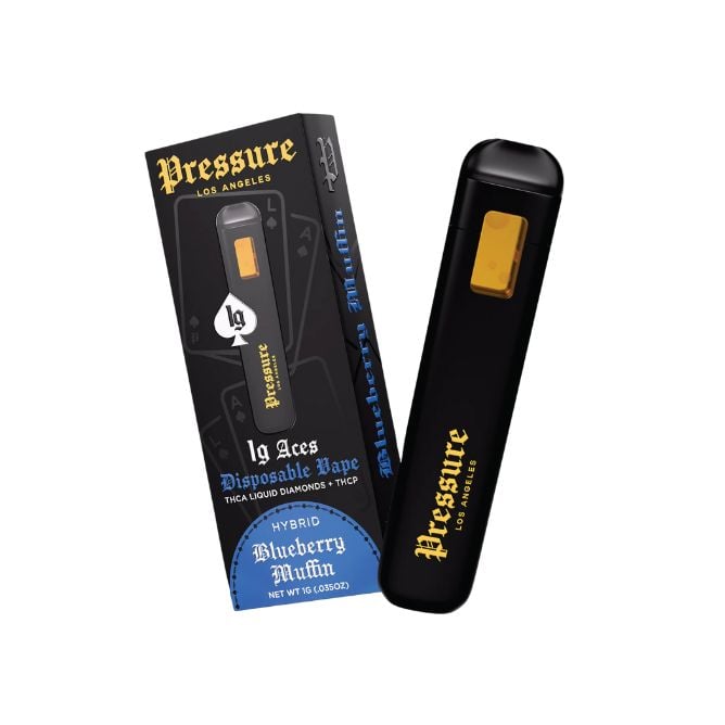 Pressure LA Aces Disposable 1g Blueberry Muffin