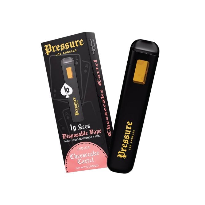 Pressure LA Aces Disposable 1g Cheesecake Cartel