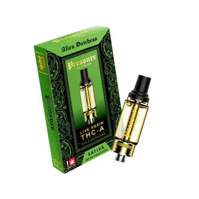 Pressure LA THCa Live Resin Cartridge 3.5g Alien Duchess