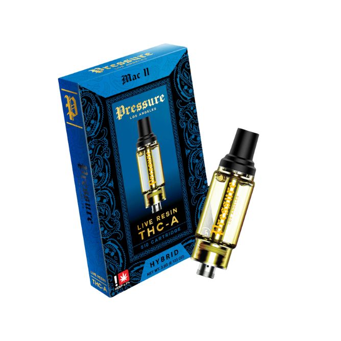 Pressure LA THCa Live Resin Cartridge 3.5g Mac 11