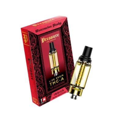 Pressure LA THCa Live Resin Cartridge 3.5g Watermelon Slushy Indica