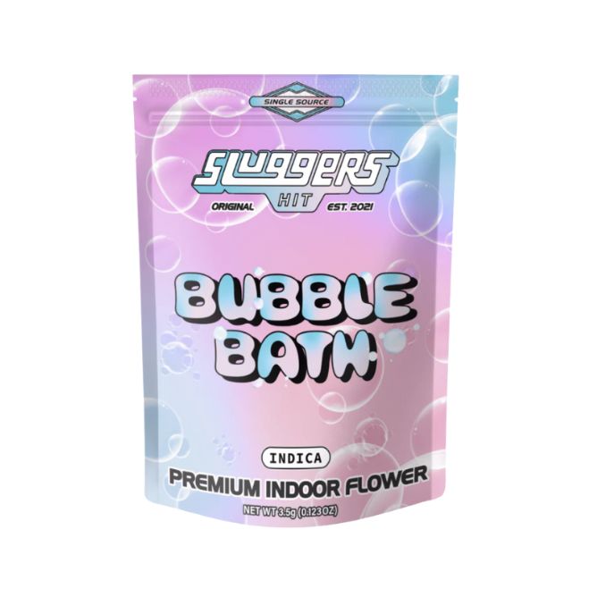 Sluggers Premium Flower Bag 3.5g Bubble Bath (Indica)