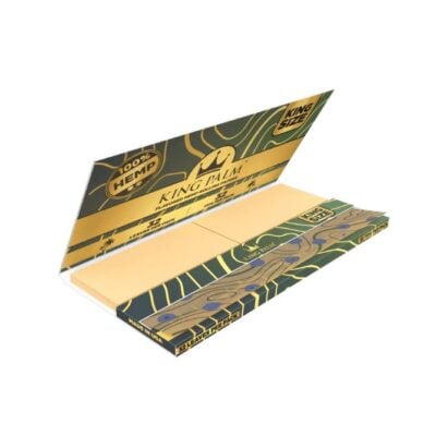 King Palm King Size Hemp Rolling Papers and Tips 32pc King Palm King Size Hemp Rolling Papers and Tips 32pc Blueberry