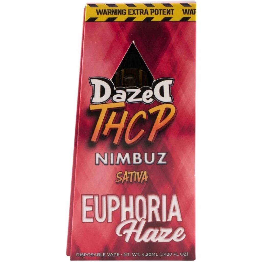 Dazed Nimbuz THCP Disposable 4.2g Euphoria Haze (Sativa)