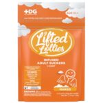 Lifted Lollies 150mg D9 Infused Suckers 5pk - Mango