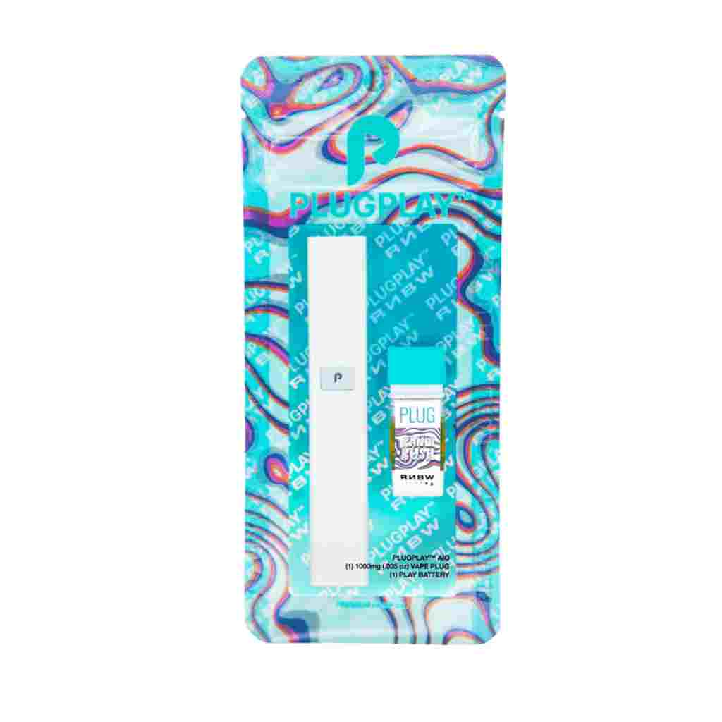 Plugplay x RNBW AIO Disposable 1g - Kandi Kush (Hybrid)