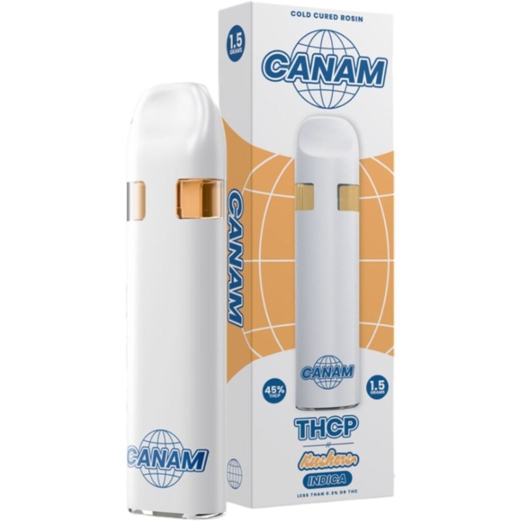 CANAM THCP Disposable 1.5g Kushers (Indica)