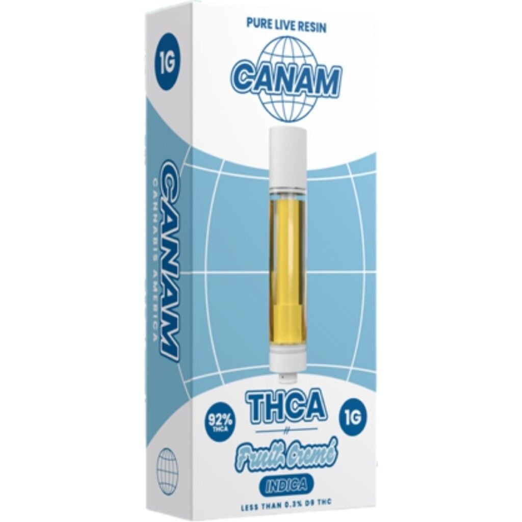 CANAM THCa Cartridge 1g - Fruit Crème (Indica)