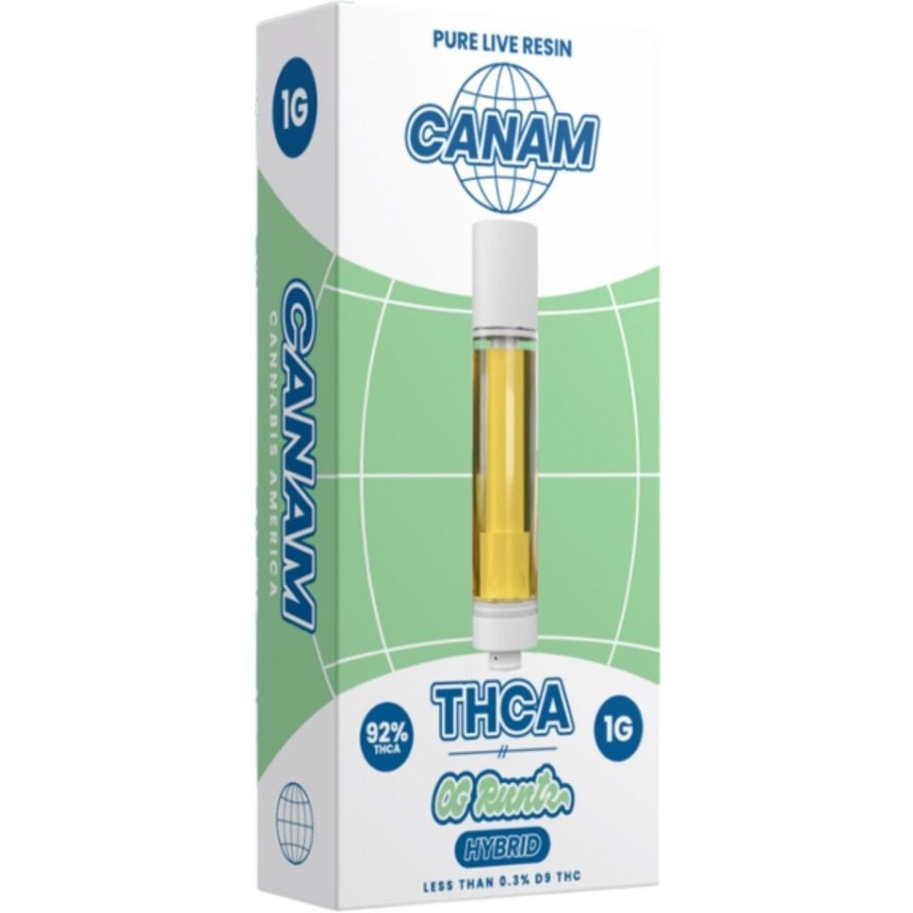 CANAM THCa Cartridge 1g - OG Runtz (Hybrid)