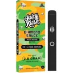 Juicy Kush THCa Diamond Sauce Disposable 2.5g - Maui Wowie (Sativa)