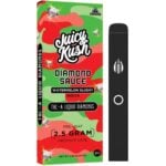 Juicy Kush THCa Diamond Sauce Disposable 2.5g - Watermelon Slushy (Indica)
